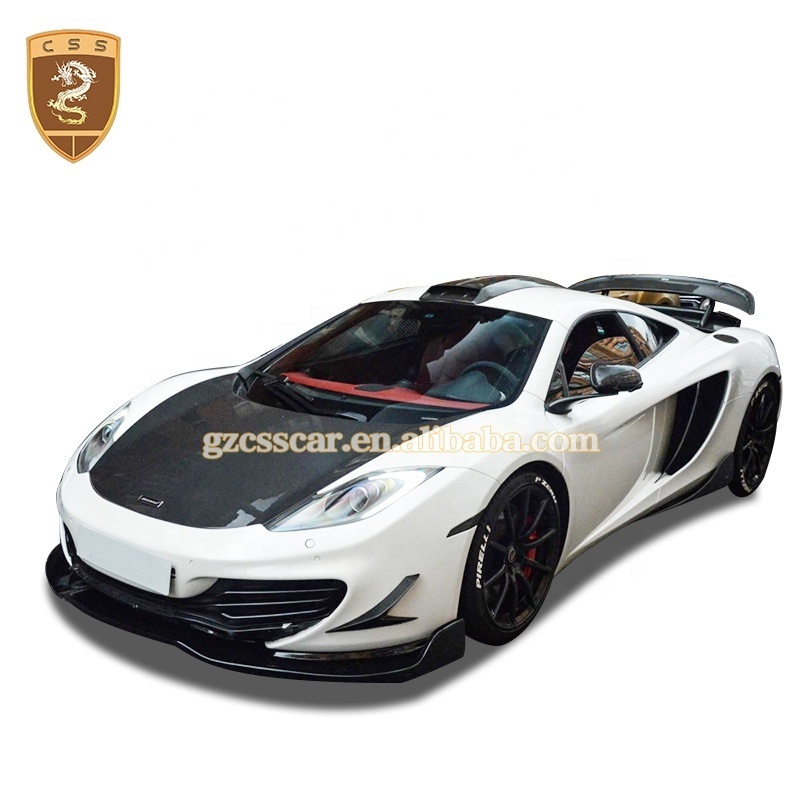 DMC Style Full Set Carbon Fiber Body Kits Front Rear Lip Spoilers For Mclaren Mp4-12C