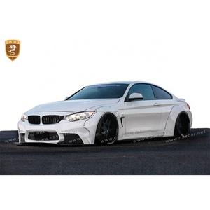 luxury design for bnw F32 4 series change to l b style fiberglass body kit