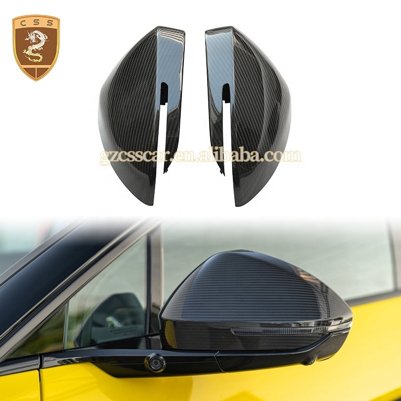 High Glossy Carbon Fiber Replacement Parts Exterior Rear Side Mirror Covers For Lotus Eletre OEM Rearview Mirror Cover