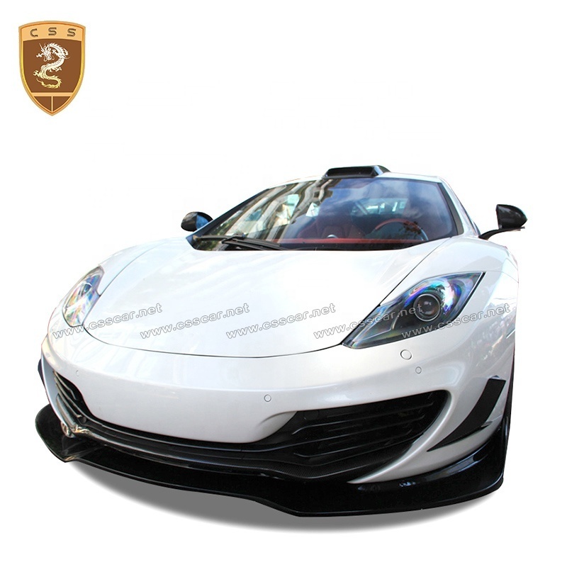 DMC Style Full Set Carbon Fiber Body Kits Front Rear Lip Spoilers For Mclaren Mp4-12C