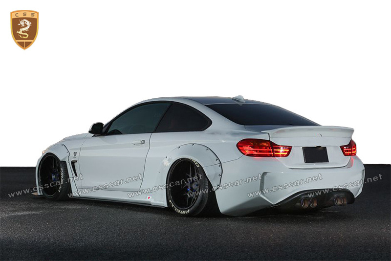 luxury design for bnw F32 4 series change to l b style fiberglass body kit