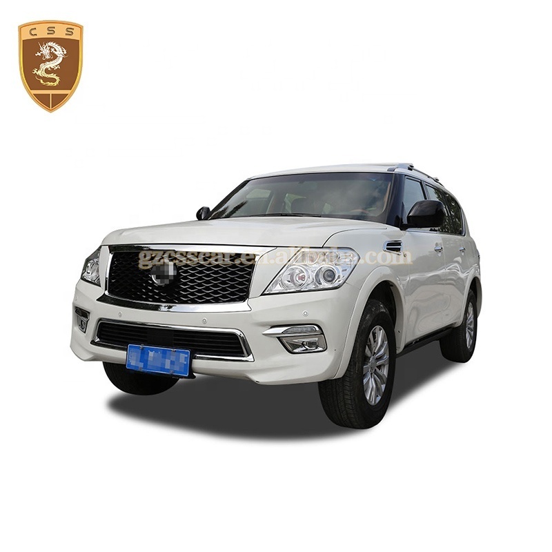 Pp Material Body Kit For Nissan Patrol Upgrade To Infiniti Qx80 Body Kits Front and Rear Bumper Wheel Arches