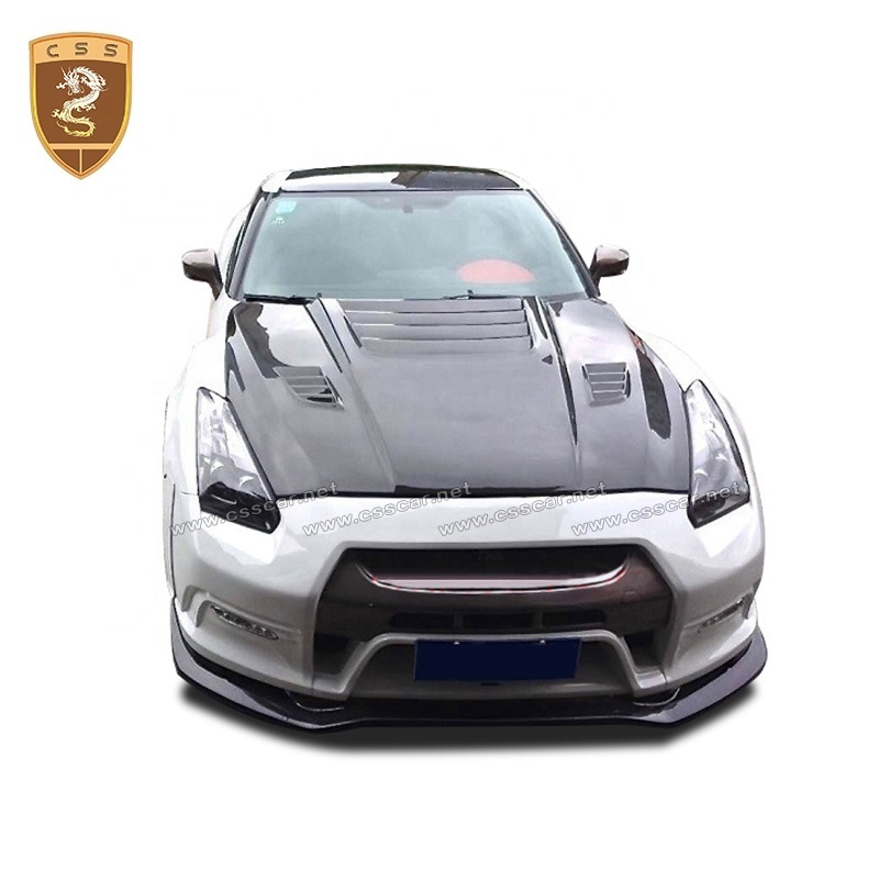 Hot Sale Accessories Parts Car Bumper Body Kit For Nisan Gtr R35 Tuning To Vas Style Body Kits