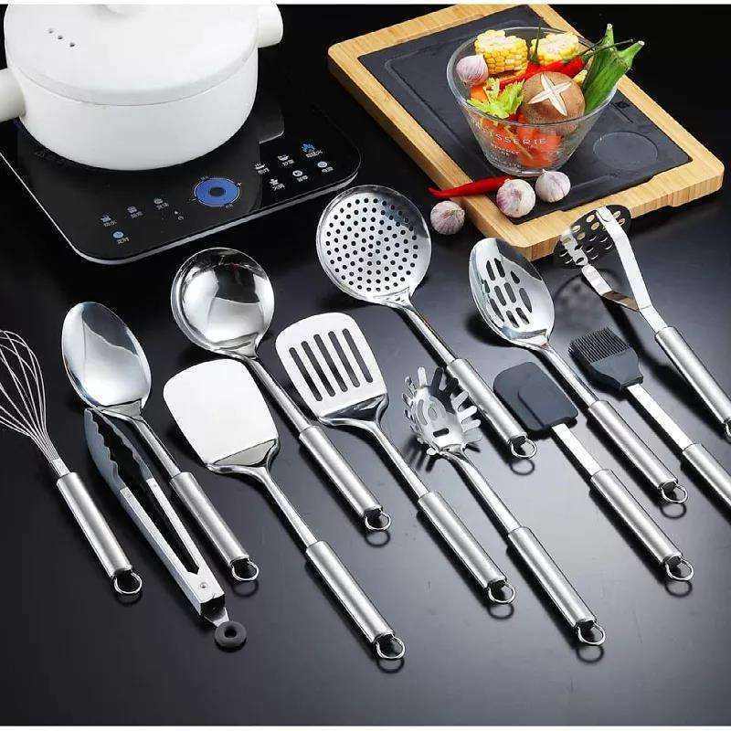 2023 Hot Sale  stainless steel kitchen tools kitchen utensil Accessories Kitchenware Cooking Tool Sets