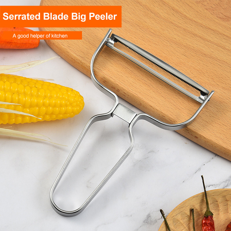 Hot Sale Wide Mouth Cabbage Shredders Stainless Steel Manual Vegetables Potato Slicer Greater Chopper Peeler