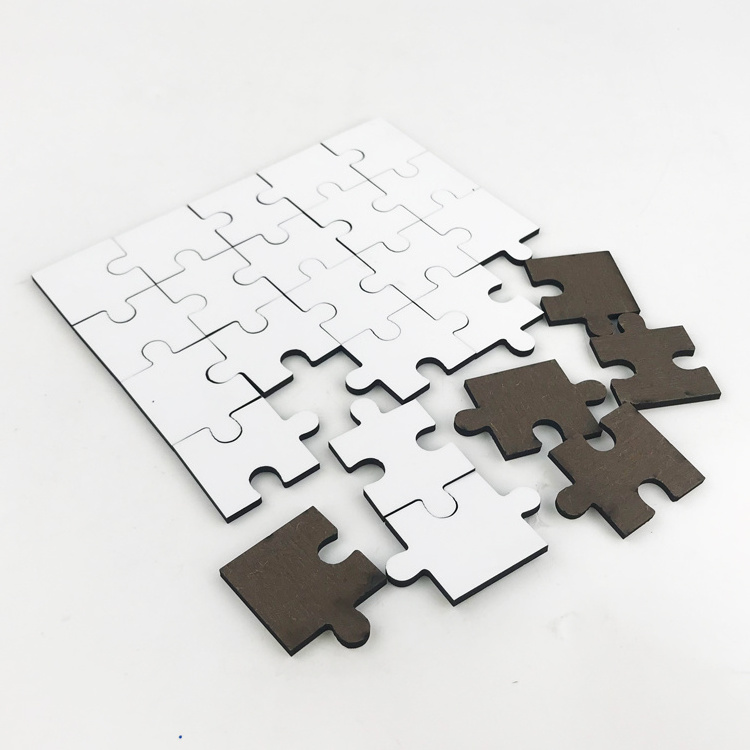 Sublimation 25 piece Puzzle 168x168 MM Square Jigsaw