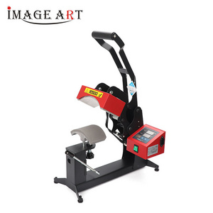 New arrival hat heat press machine the heating board can be exchanged