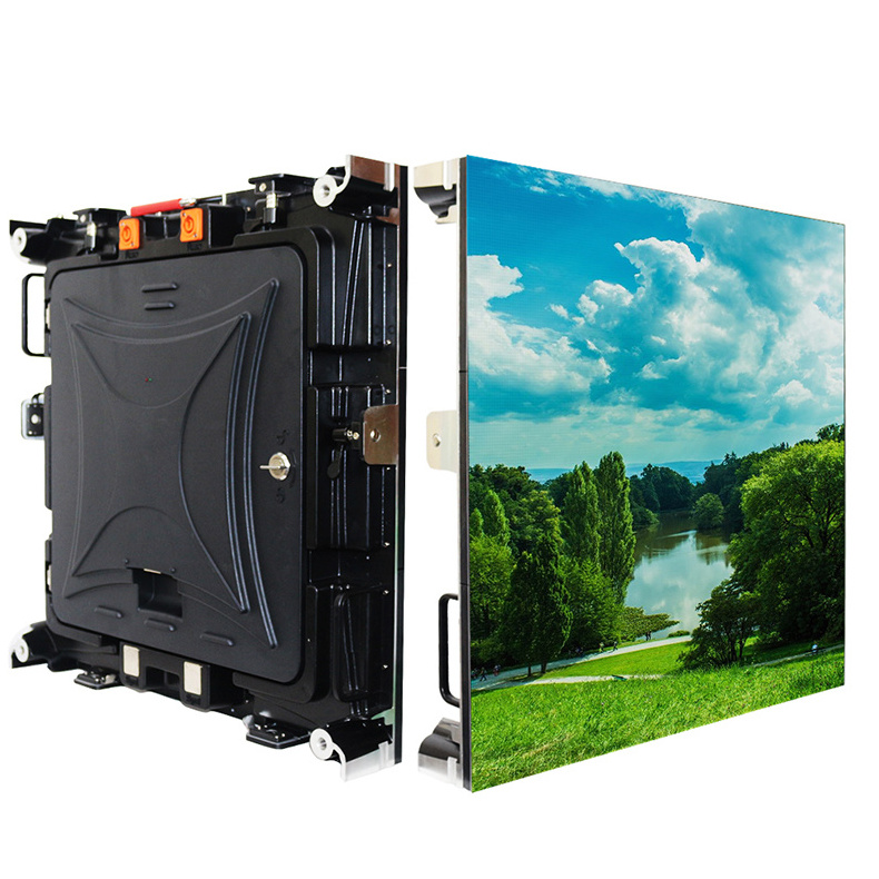 Led display outdoor P6 led video wall screen with 576mm x576mm SMD 2727 rgb full color led display panel