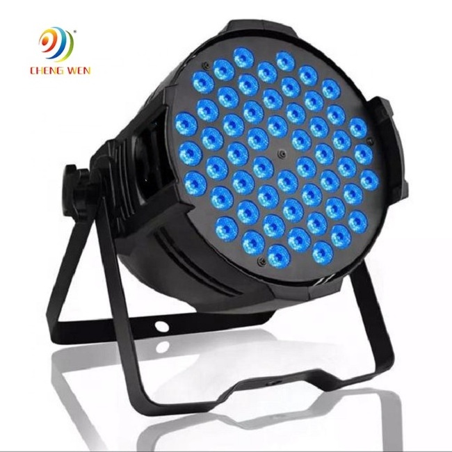 Cheng Wen Hot Selling 54x3w RGB 54 led 3w multi brightness LED Par Light Effect Cheap Led Stage Lights