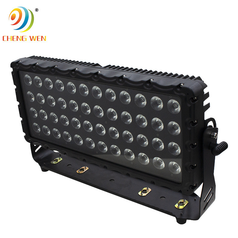 Super Bright Aluminum Outdoor led par lights RGBW 48PCS 10W Waterproof City Color Wash LED Flood  led stage lights