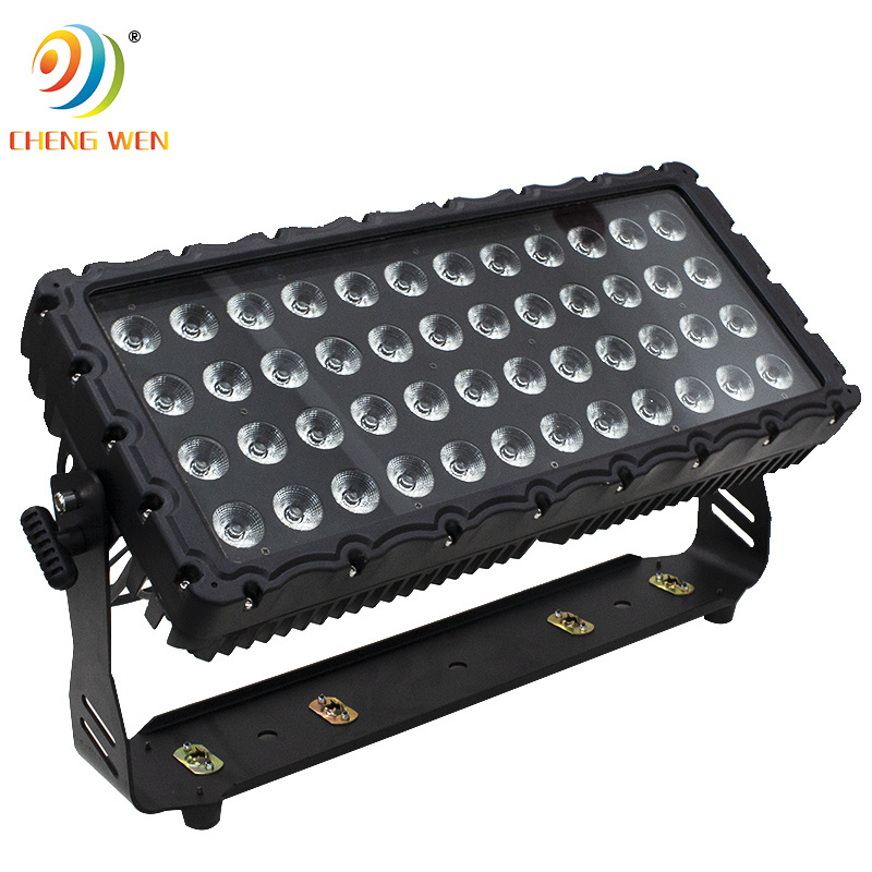 Super Bright Aluminum Outdoor led par lights RGBW 48PCS 10W Waterproof City Color Wash LED Flood  led stage lights