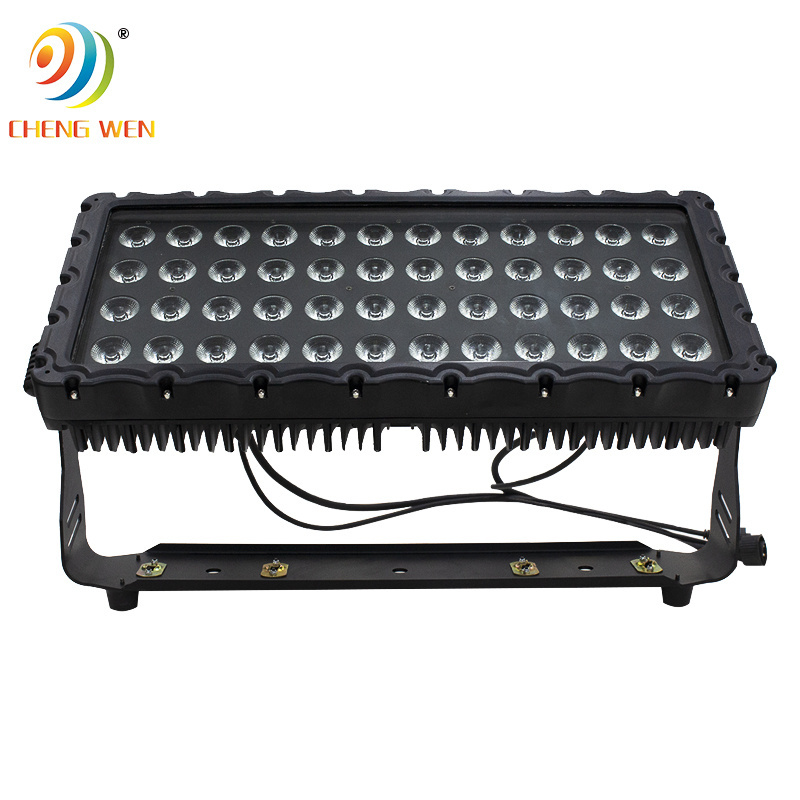 Super Bright Aluminum Outdoor led par lights RGBW 48PCS 10W Waterproof City Color Wash LED Flood  led stage lights