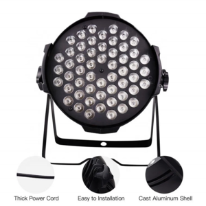 Cheng Wen Hot Selling 54x3w RGB 54 led 3w multi brightness LED Par Light Effect Cheap Led Stage Lights