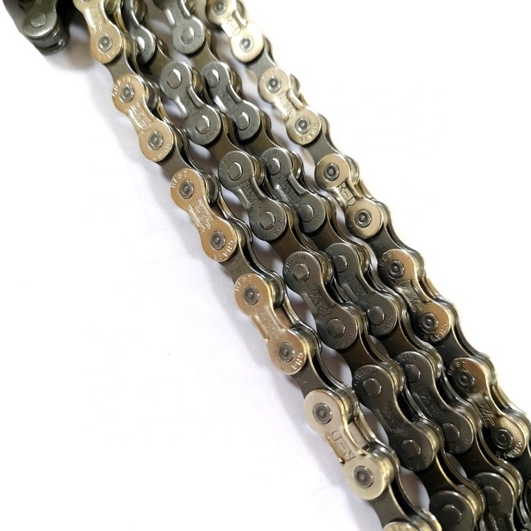 Silver Grey Brown Color 8 Speed Bicycle Chain Cycling Parts Replacement Mountain Road MTB Bike Chains