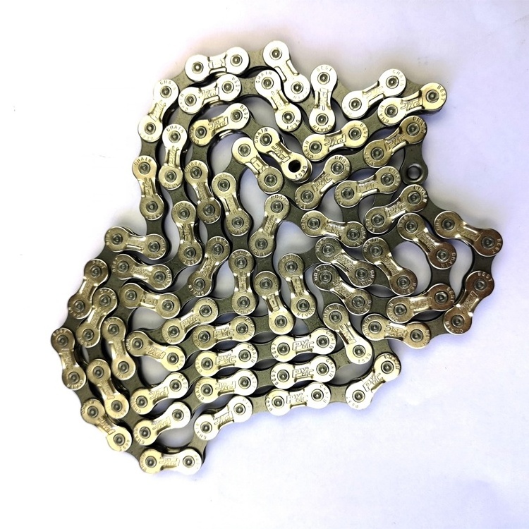 Silver Grey Brown Color 8 Speed Bicycle Chain Cycling Parts Replacement Mountain Road MTB Bike Chains