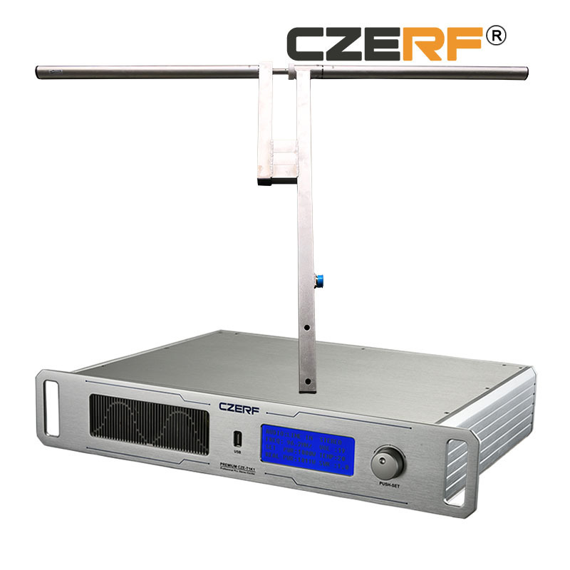 87.5-108MHz CZE-T1K1 400w FM Transmitter Broadcast Equipment for Radio Station kits