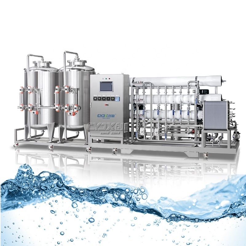 CYJX Reverse Osmosis Water System In Stainless Steel Frp Osmose Inverse Systeme Ro System water treatment equipment