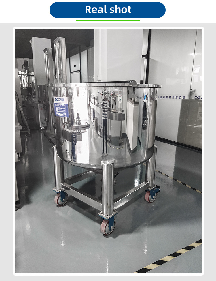 CYJX Custom Made SS Water Tanks For Sale Custom Sizes SS Tanks Liquid Storage 10L-500L Stainless Steel Tanks