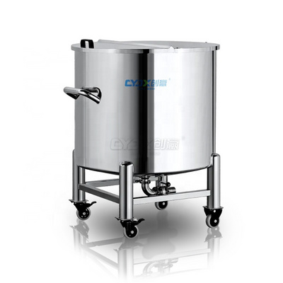 CYJX 100 Litre Stainless Steel Tank Storage Milk Container 50 Ltr Tank Food Grad Sanitary Grade Water Storage Tank