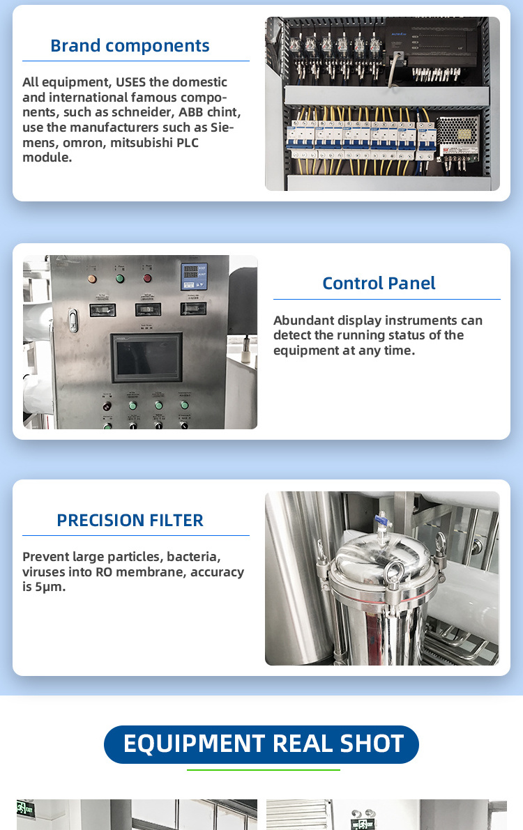 CYJX High Technology Application Widely Ro Water Treatment Purifier Reverse Osmosis Water Filter System Machine Plants