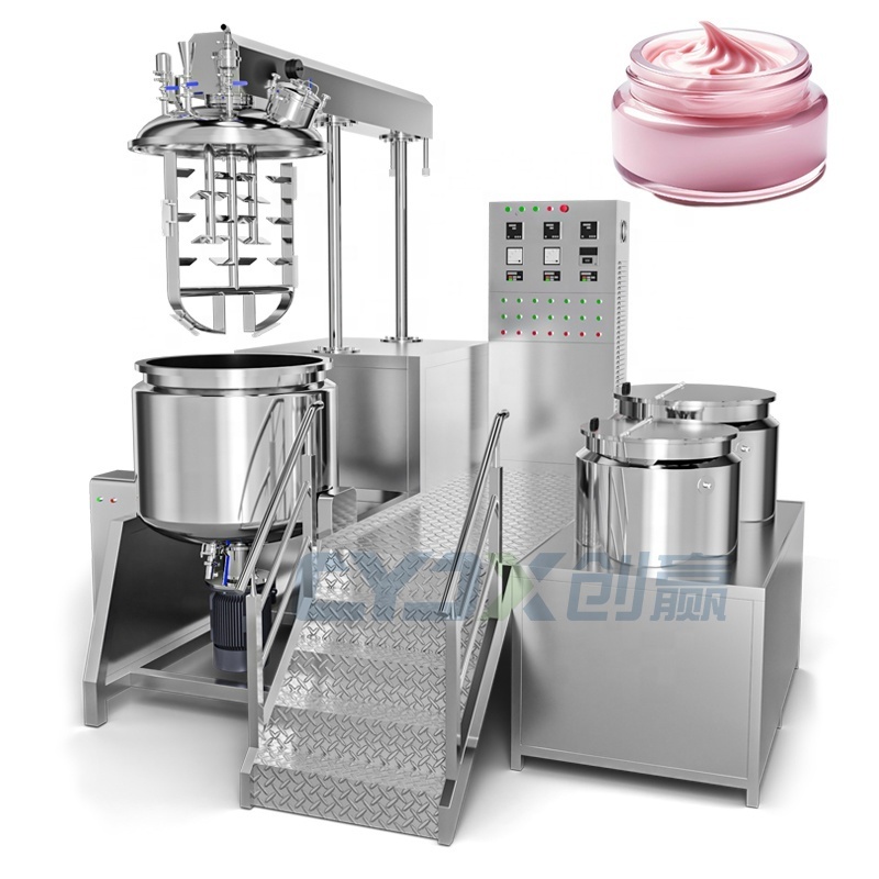 CYJX Chemical Manufacturer 200l Vacuum Homogenizer Guangzhou Homogenizing 50l Honey Homogenizer Tank Fruit Juices