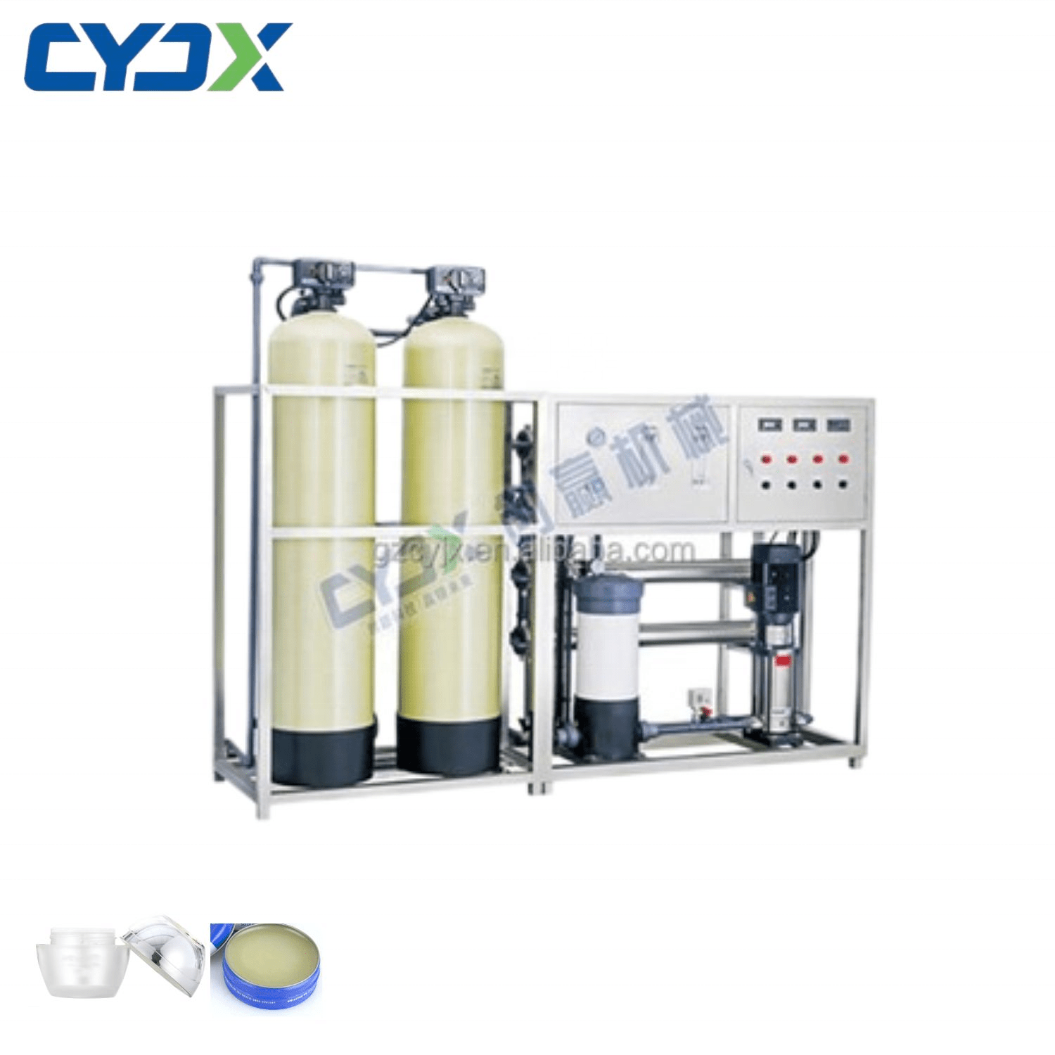 CYJX Ce/iso Approved ro-1000l/h Well Water Purification System Ro Water Filtration Unit