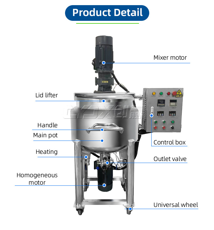 CYJX Liquid Soap Manufacturing Plant/soap Making Equipment/hand Wash Liquid Soap Making Machine