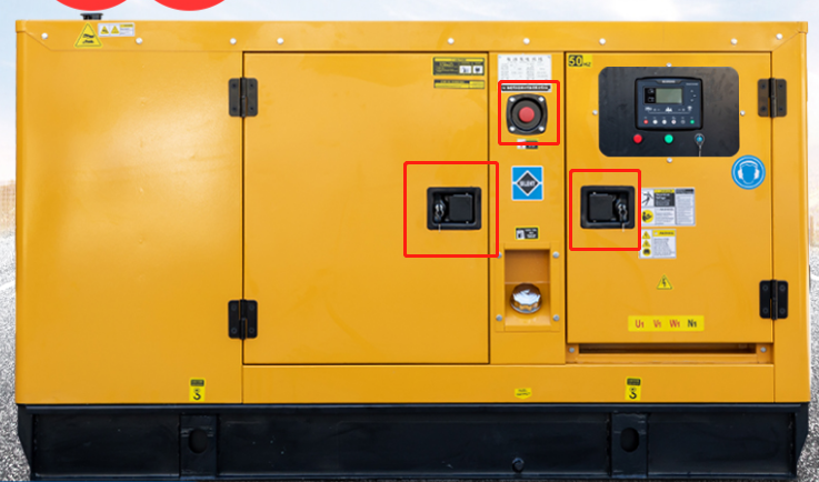 Generator Set China Supplier Silent Generator Door Paddle Latch Locking