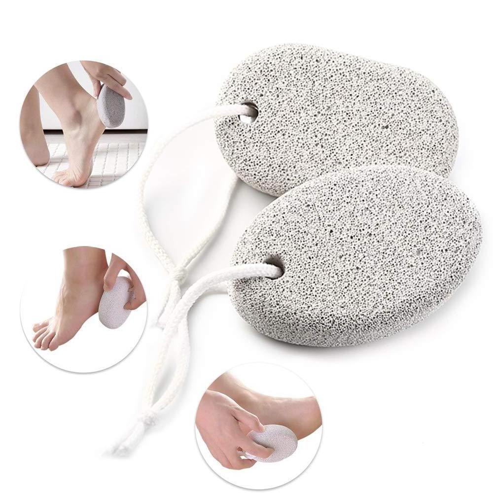 Pumice Stone for Feet Heels and Palm Pedicure Exfoliation Tool Dry Dead Skin Scrubber