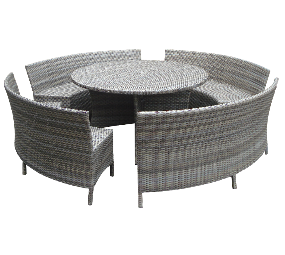 All Weather Patio Furniture Luxury Wicker Rattan Sofa Round Designs Garden Furniture Sofa Rattan Outdoor Furniture