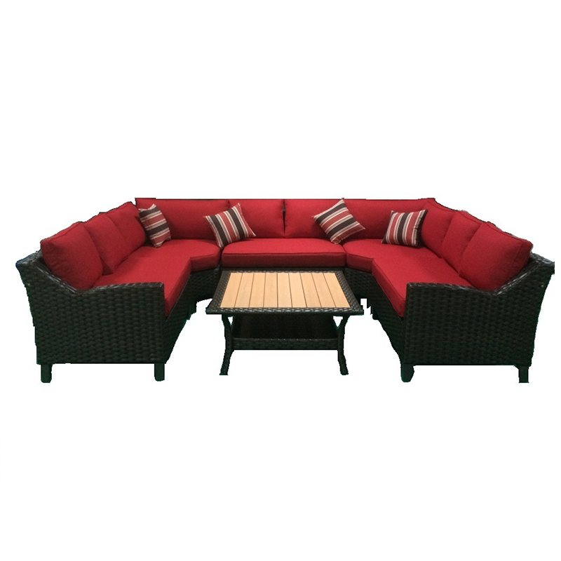 All Weather Patio Furniture Luxury Wicker Rattan Sofa Round Designs Garden Furniture Sofa Rattan Outdoor Furniture