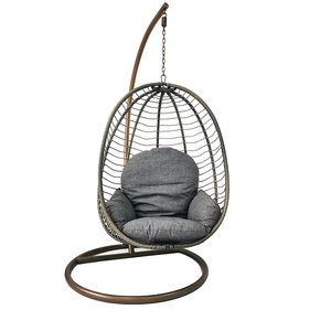 Egg Chair Outdoor Furniture Woven Basket Hanging Garden Swing Chair Patio Swings  Customized Durable Iindoor Outdoor Swing