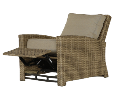 Outdoor Rattan Garden Rattan Furniture Sofa Patio Furniture Set Rattan Sofa Set with Recliner Chair Outdoor Furniture