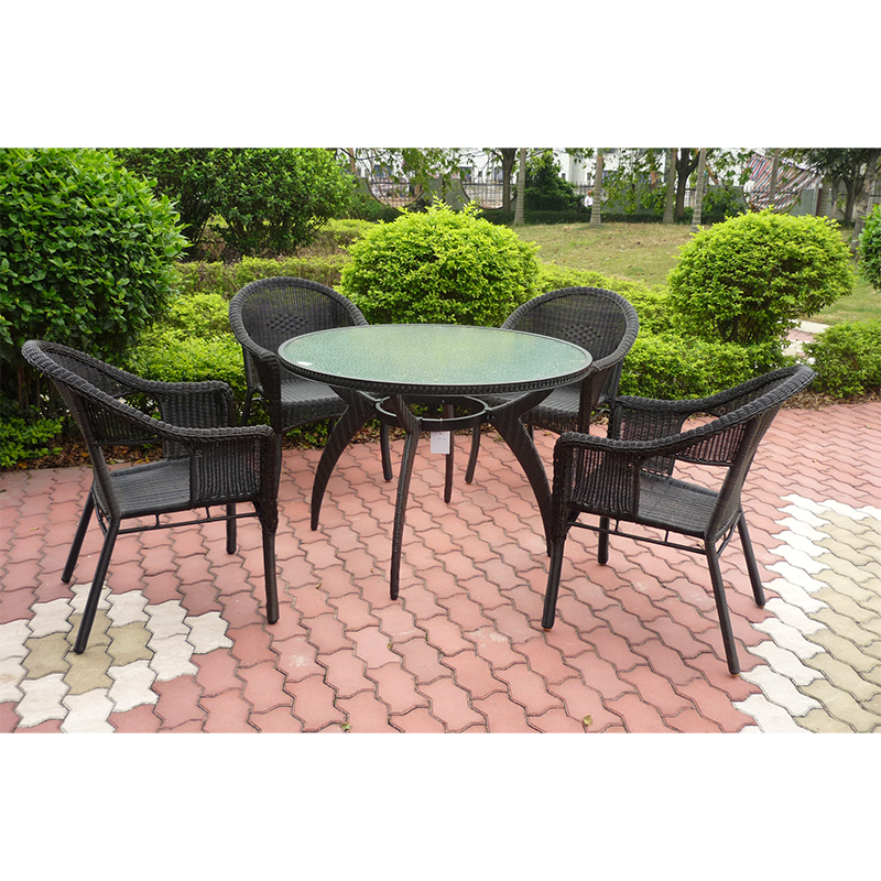 5 Piece Outside Backyard Clearance Sets Outdoor Deck Couch Patio Dining Furniture