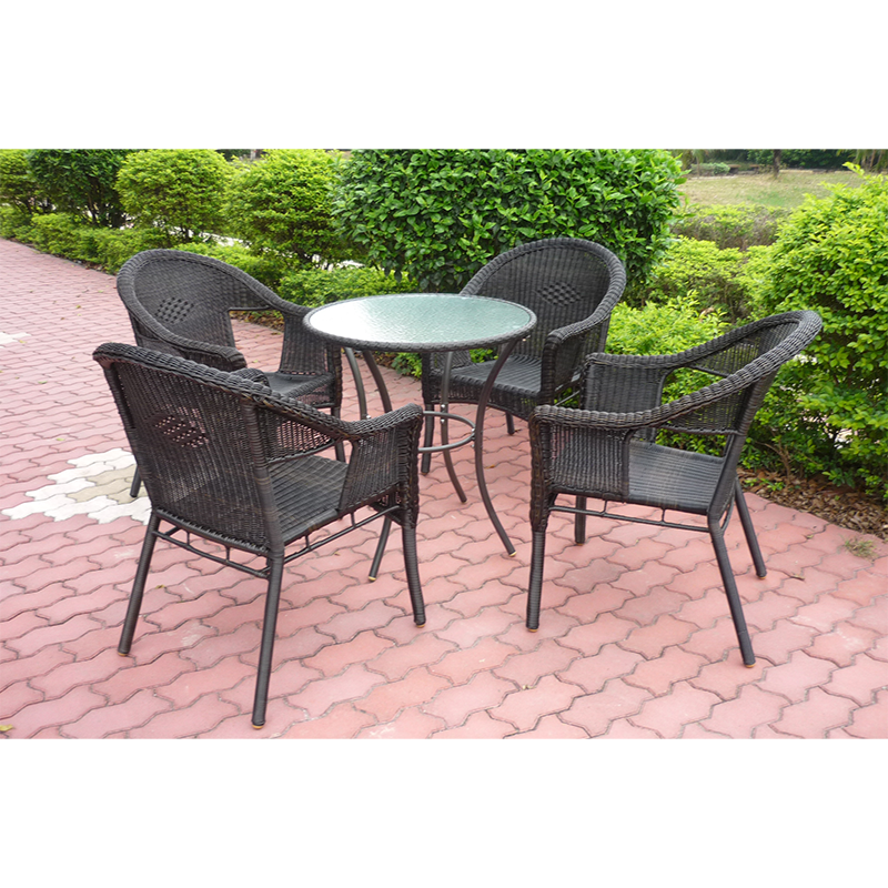 5 Piece Outside Backyard Clearance Sets Outdoor Deck Couch Patio Dining Furniture