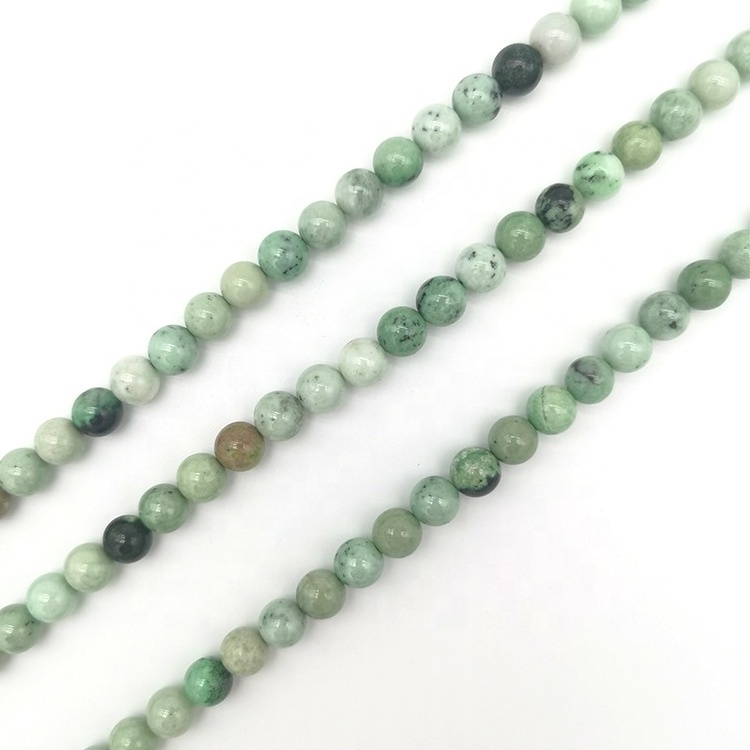 Hot Sales Green Garnet Beads Natural Stone Loose Beads for Jewelry Making