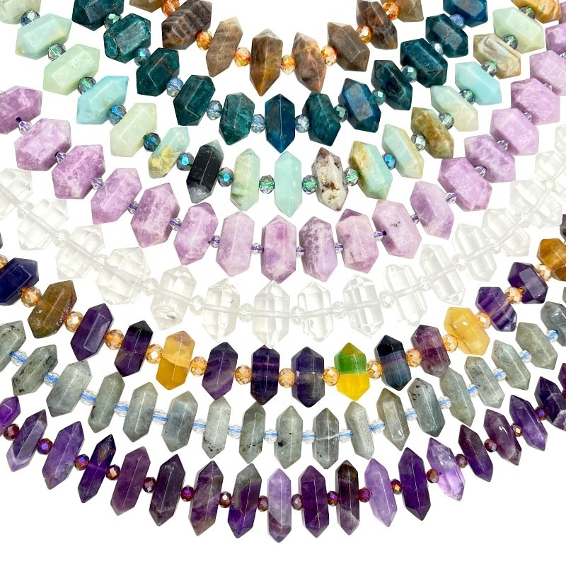 Natura Citrine Lapis Lazuli amethyst Amazonite fluorite labradorite apatite  Stone Beads jewellery Making Gemstone Beads