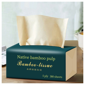 oem wholesale toilet tissues bamboo pulp facial tissues bamboo pulp tissue paper 5 ply