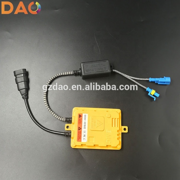 Factory price car light accessories hid xenon ballast 9-16v 55W hid light ballast fast start ballast for auto lighting system