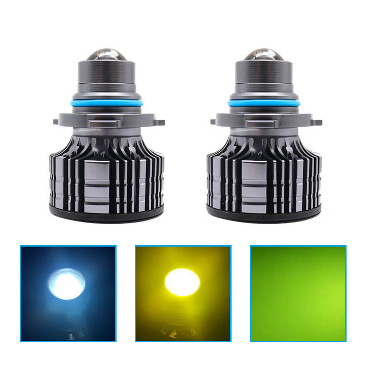 DAO Factory Car Fog Light H11 H8 H9 9005 HB3 9006 HB4 H7 50W 2400Lm For Auto Lighting System 6000k Led Fog Light Bulb For Car