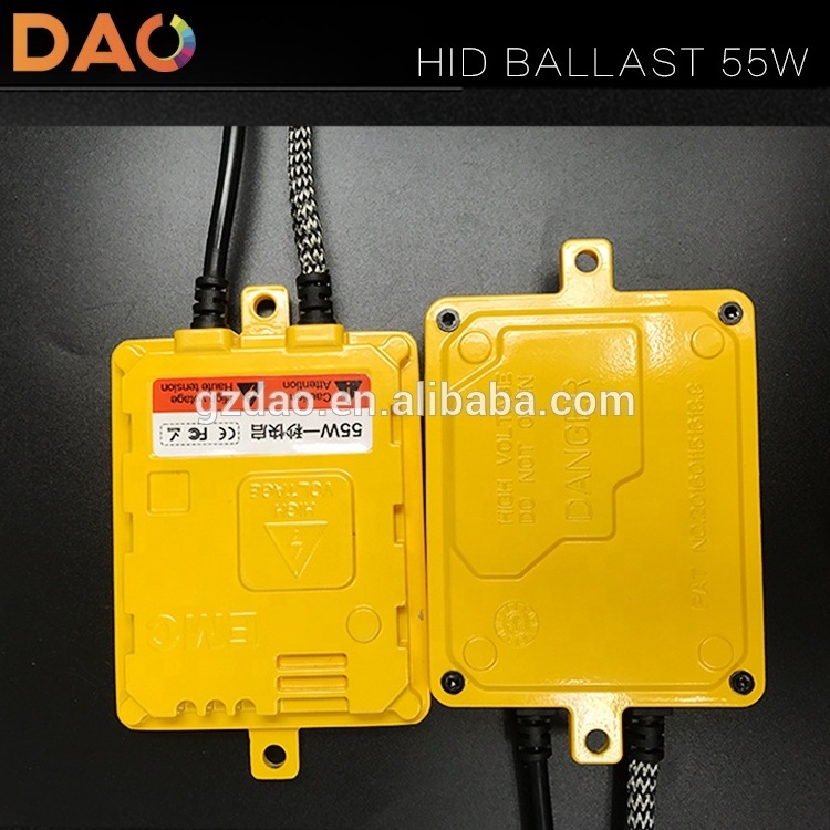 Factory price car light accessories hid xenon ballast 9-16v 55W hid light ballast fast start ballast for auto lighting system