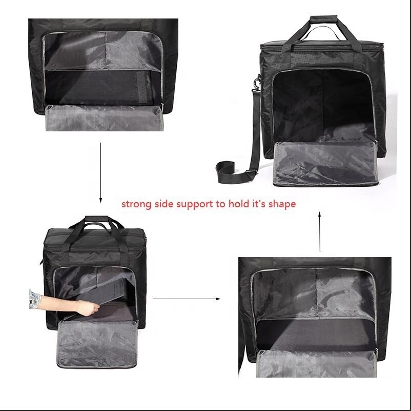 new 1680D polyester foldable expandable suitcase Rolling Wheels Travel Bag Duffel Tote Bag Trolley Luggage for Men Women