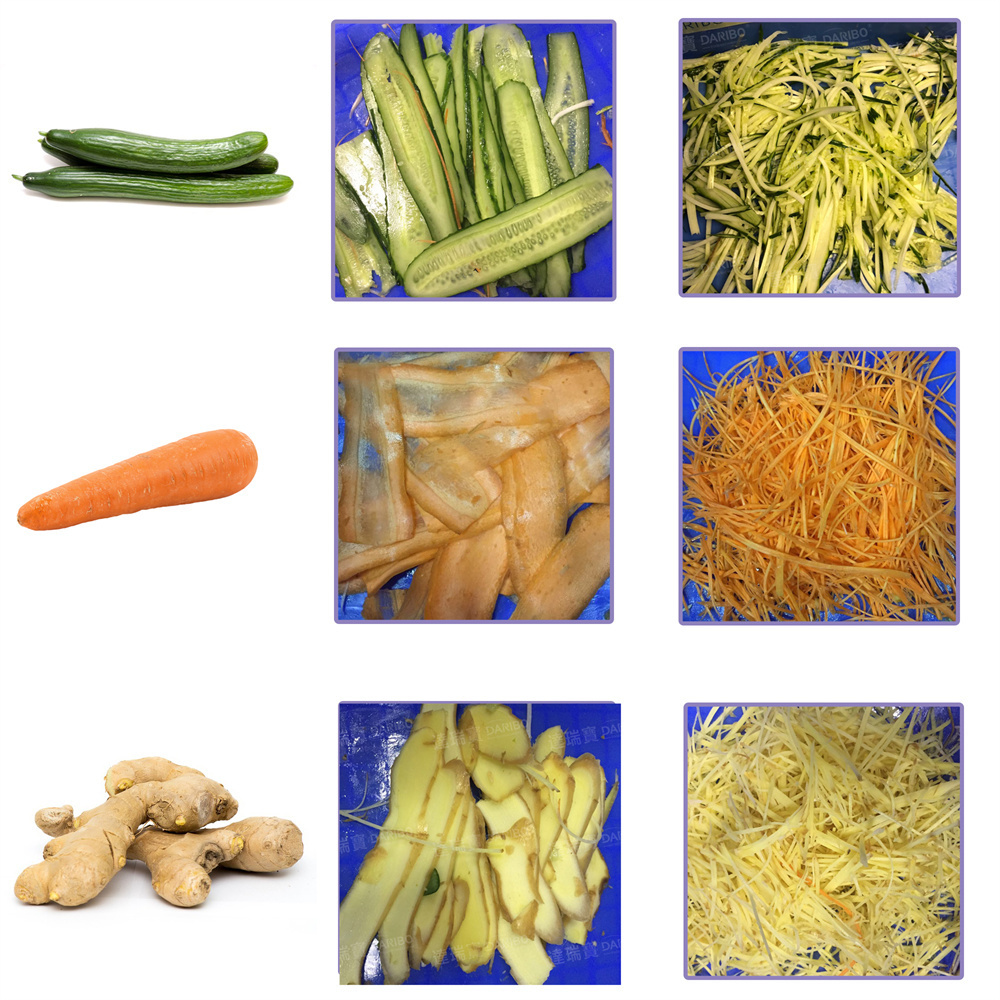 Shredder  Slicer Machine Carrot Ginger Potato Julienne Cutting Machine