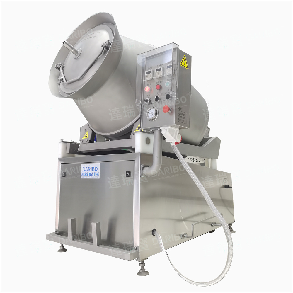 Vacuum meat tumbler machine efficient tumbler marinator machine 350L meat mixer