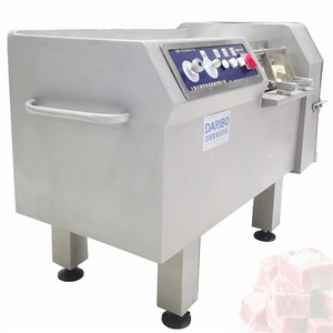 Industrial Chicken Beak Cutter Machine Dicing Machine Frozen Pork Meat Cube Chopper