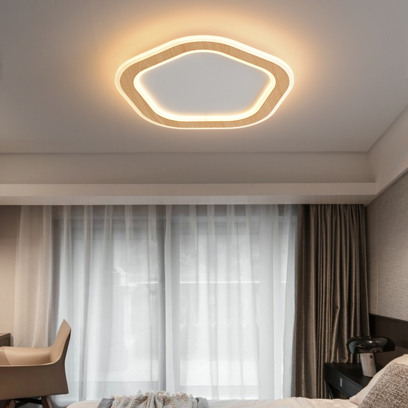 LED Ceiling Lamp For Children's Room Bedroom Modern Dimmable Lighting Fixtures Creative Child Rose Ceiling Lamps