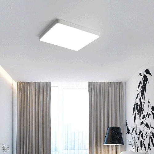 Square Modern  Fashion 24W  White /Black Led Ceiling Light  Flush Mount  Ceiling Light For Home