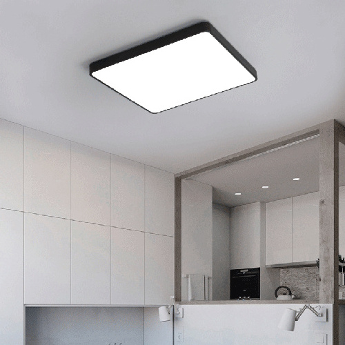 Square Modern  Fashion 24W  White /Black Led Ceiling Light  Flush Mount  Ceiling Light For Home