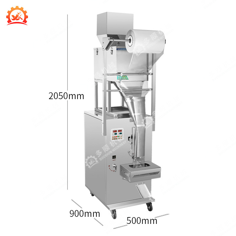 DZD-420B VFFS Multi-function 1000g Dry Powder Spice Sugar Tea Peanut Kernel Packaging Machine