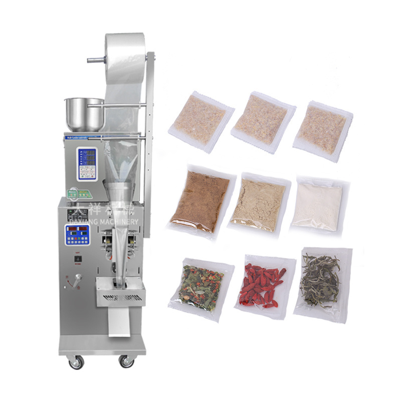 DZD-220 Automatic Vertical Stick Sachet Condiments Chicken Essence Spice Sugar Packing Machine